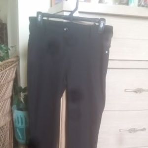 Pinstriped Jegging Dress Pants